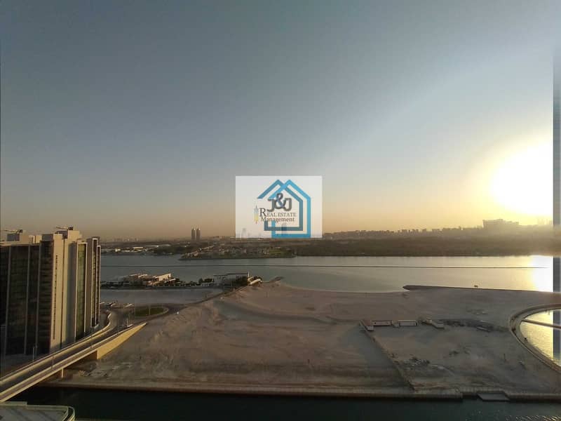 33 Attractive 3BHK + maid in najmat with full sea view.