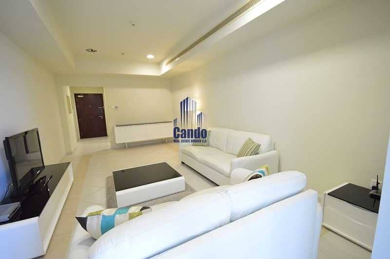 4 Sea View | 1 Bedroom on High Floor | Semi Furnished