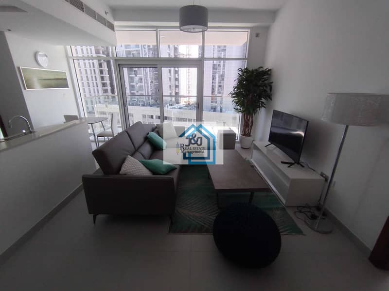 2 HOT DEAL|  one month free Fully furnished  1 Bedroom apartment  with  beautiful view.