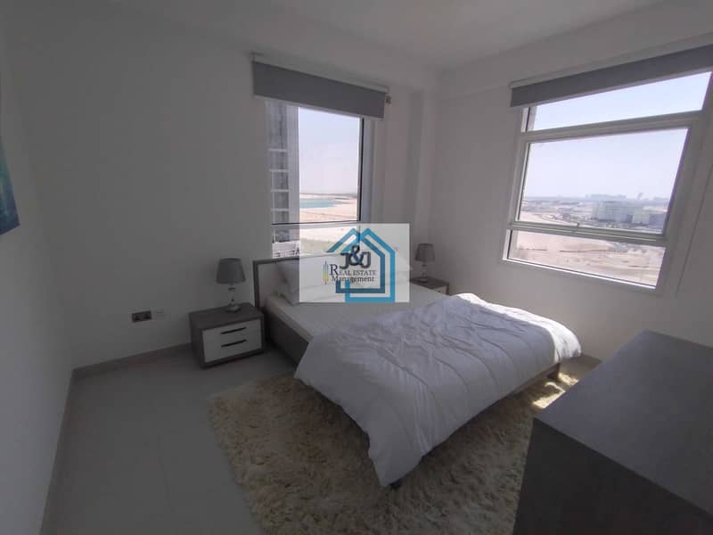 3 HOT DEAL|  one month free Fully furnished  1 Bedroom apartment  with  beautiful view.