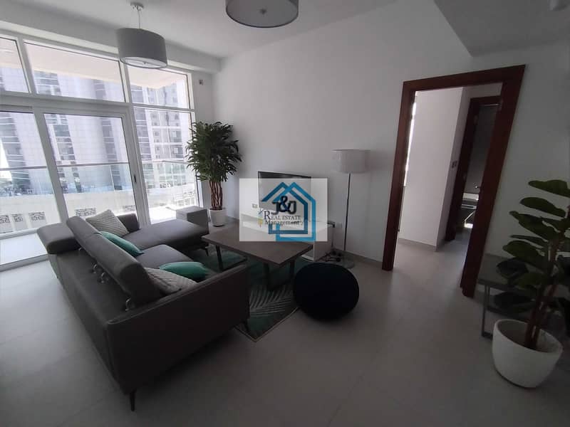 7 HOT DEAL|  one month free Fully furnished  1 Bedroom apartment  with  beautiful view.