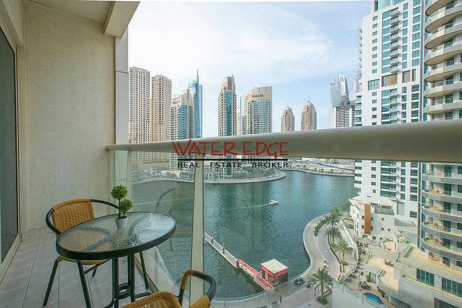 Full Marina / Canal View | Higher Floor | Balcony