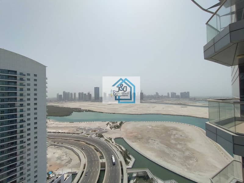 6 Sea view 1 Bedroom Apartment with 2 Balcony Sea View Tower Al Reem Island