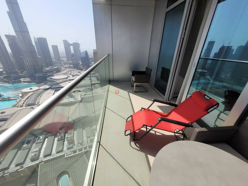10 Fully Furnished | Burj Khalifa & Fountain Views