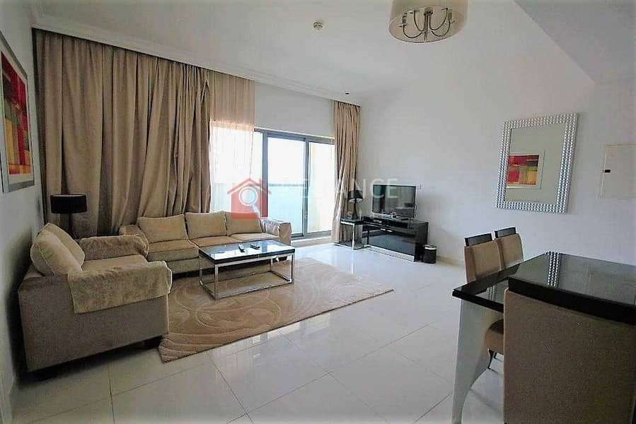 5 Luxurious Furnished 1 Bedroom 1.5 Bath - Pool View
