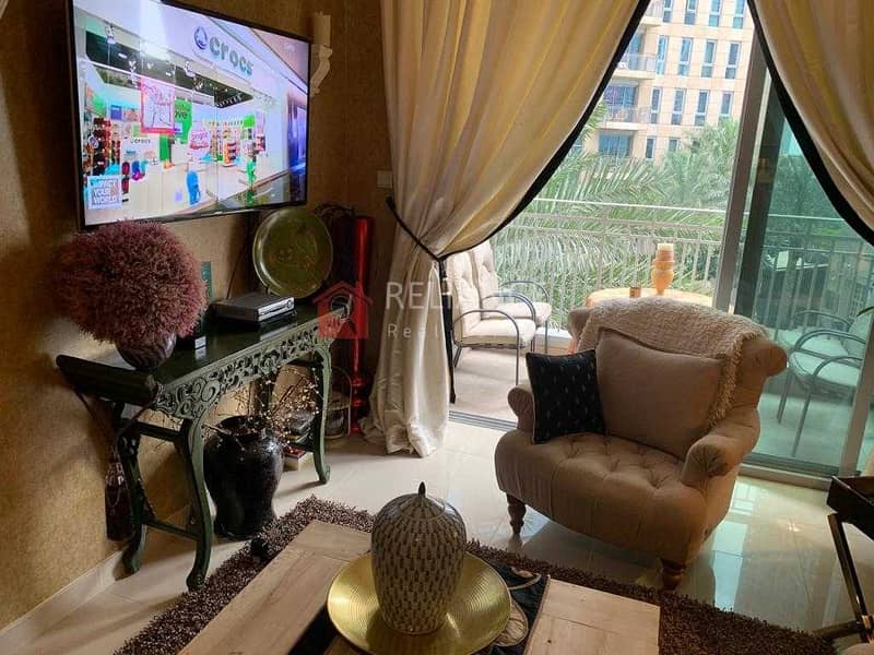 9 Fully furnished | Pool View | Chiller Free | 1 bedroom