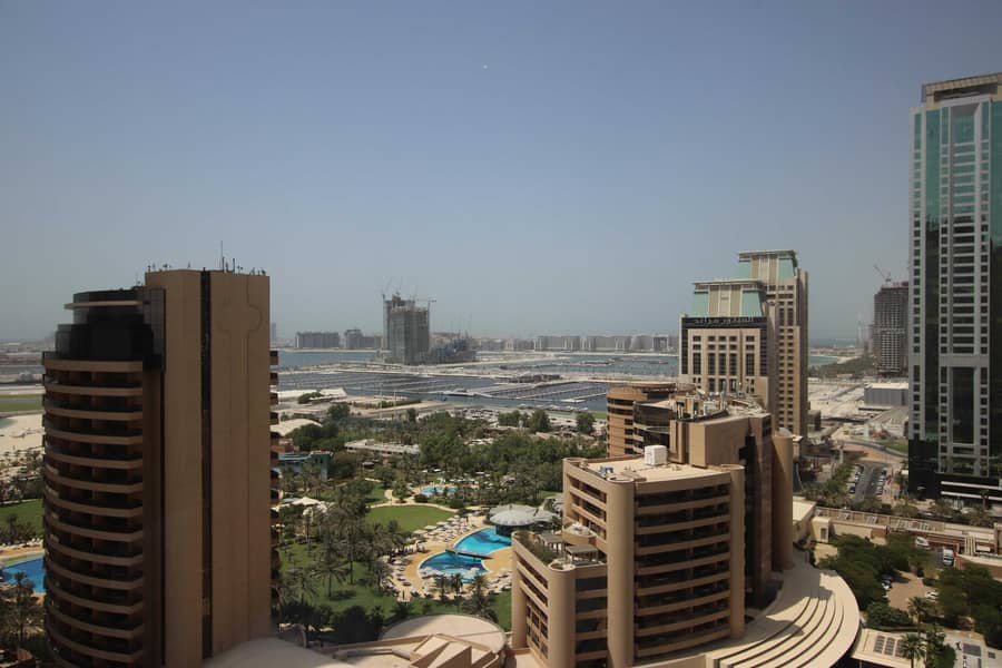 20 Fully Furnished 3BR | Sea and Palm Jumeirah Views | 3 months free