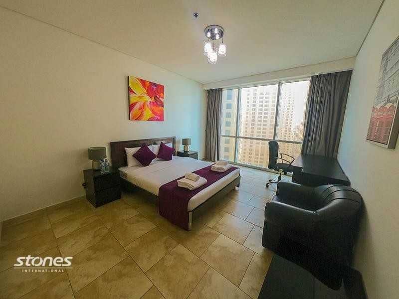 10 Furnished Apartment | Sea View | Spacious Balcony