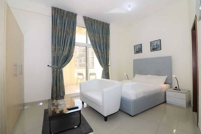 2 Fully Furnished Studio Apartment in Madison Residences (8)- Majan