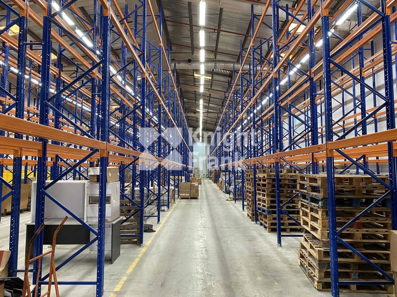 2 Warehouse with Control of Temperature and Racking