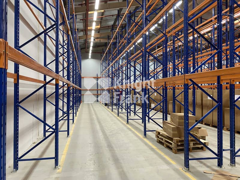 3 Warehouse with Control of Temperature and Racking