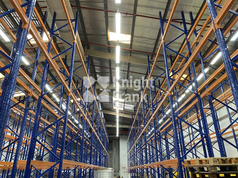 5 Warehouse with Control of Temperature and Racking