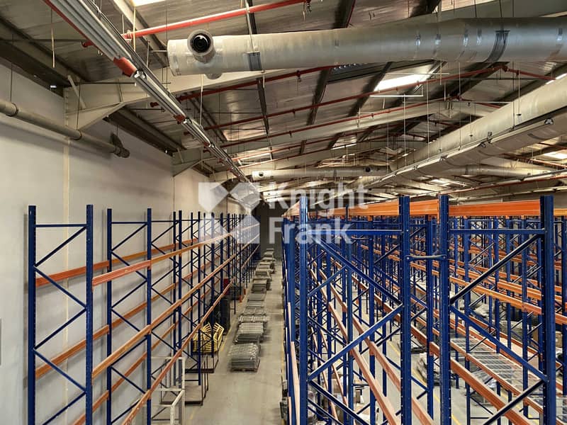 6 Warehouse with Control of Temperature and Racking