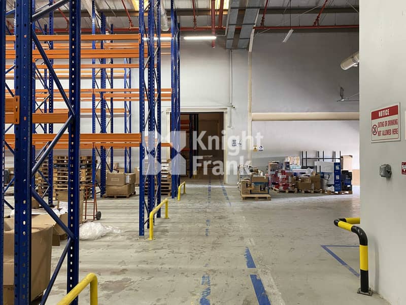 7 Warehouse with Control of Temperature and Racking