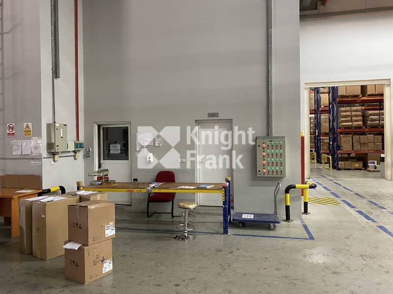 15 Warehouse with Control of Temperature and Racking