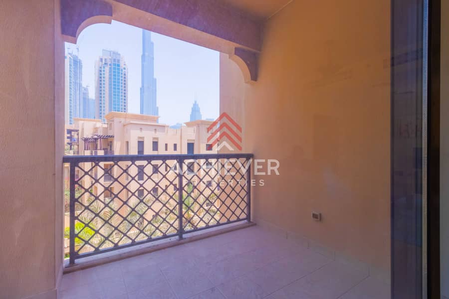 10 1 Bed + Study | Burj View | Furnished