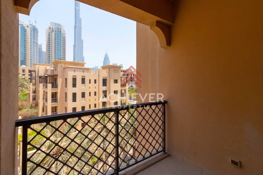 12 1 Bed + Study | Burj View | Furnished