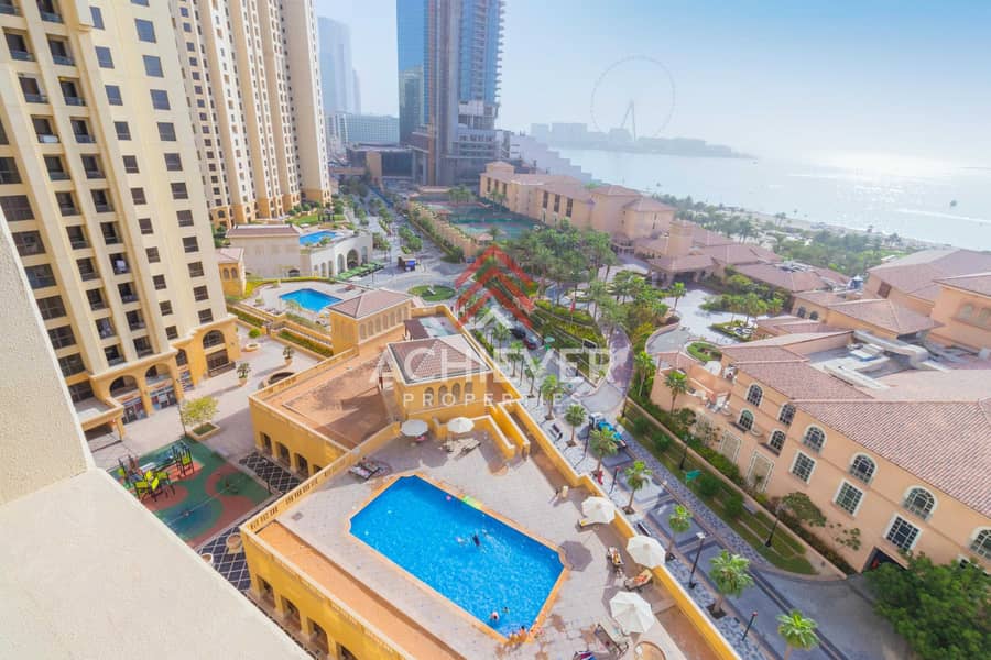 29 Full Sea & Dubai Eye View | Well Maintained
