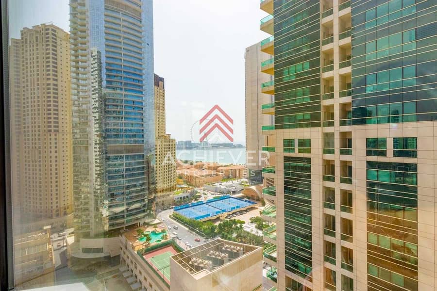 Sea and Marina View |2 Bed + Study| Furnished Flat