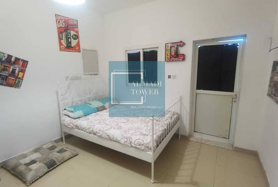 FOR RENT: STUDIO WITH ITEMS OF FURNITURES IN KHALIFA CITY A