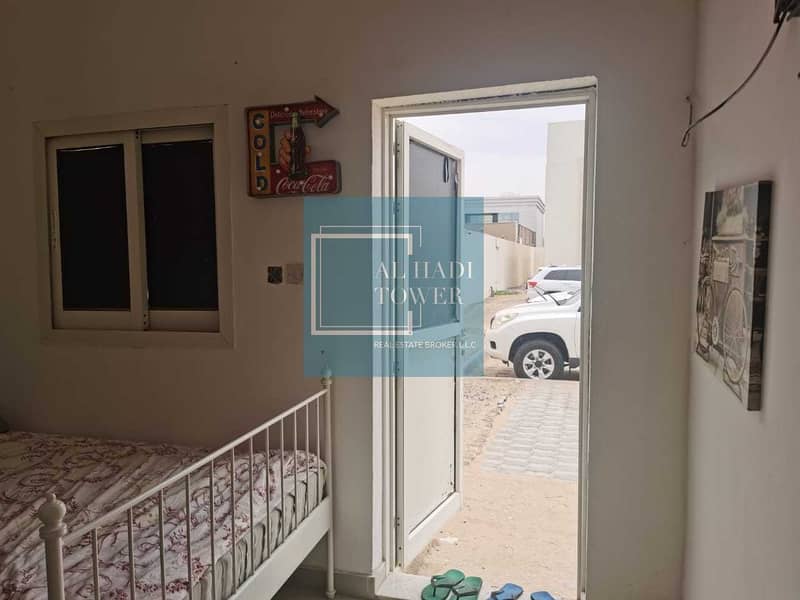 5 FOR RENT: STUDIO WITH ITEMS OF FURNITURES IN KHALIFA CITY A