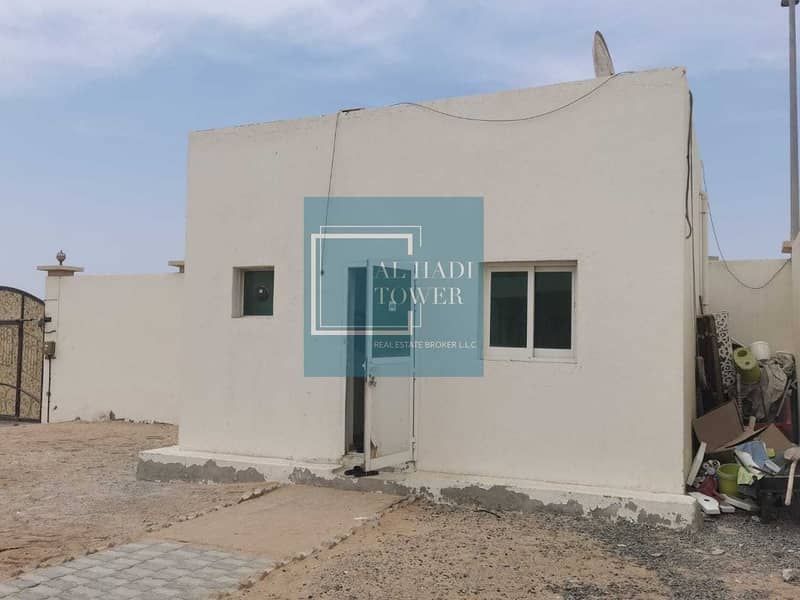 8 FOR RENT: STUDIO WITH ITEMS OF FURNITURES IN KHALIFA CITY A