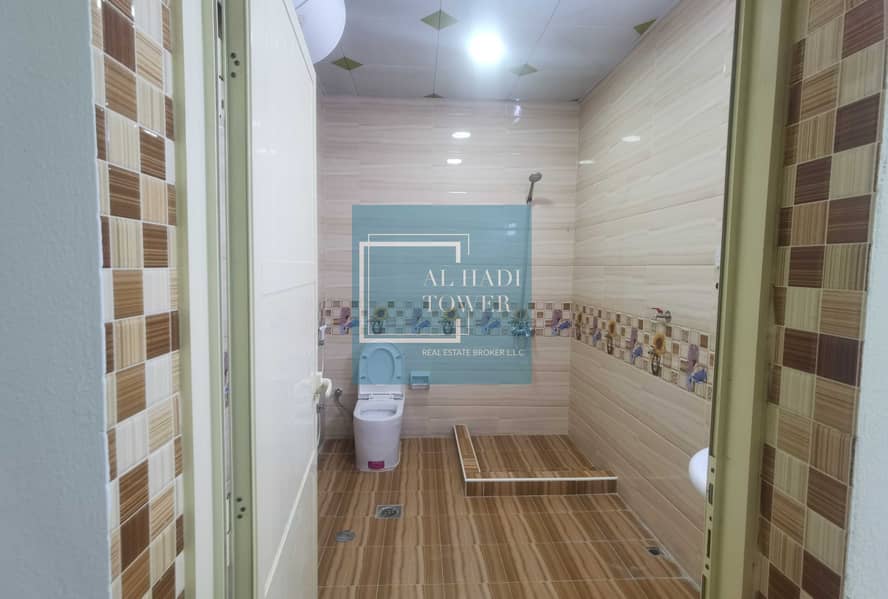 14 Brand New Mulhaq Two Bedrooms Hall 2 Bath Yard Separate Entrance at Al Falah New