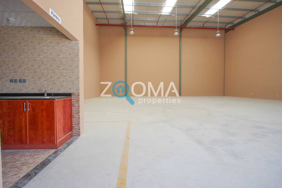 5 Brand New Warehouse | Fitted Office/Pantry/Bath