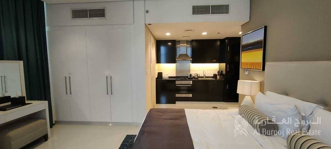 3 Spacious Studio| Fully Furnished| Canal & Burj View| Business Bay
