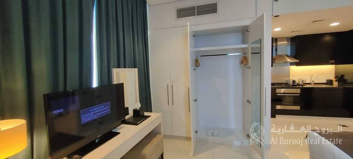 11 Spacious Studio| Fully Furnished| Canal & Burj View| Business Bay