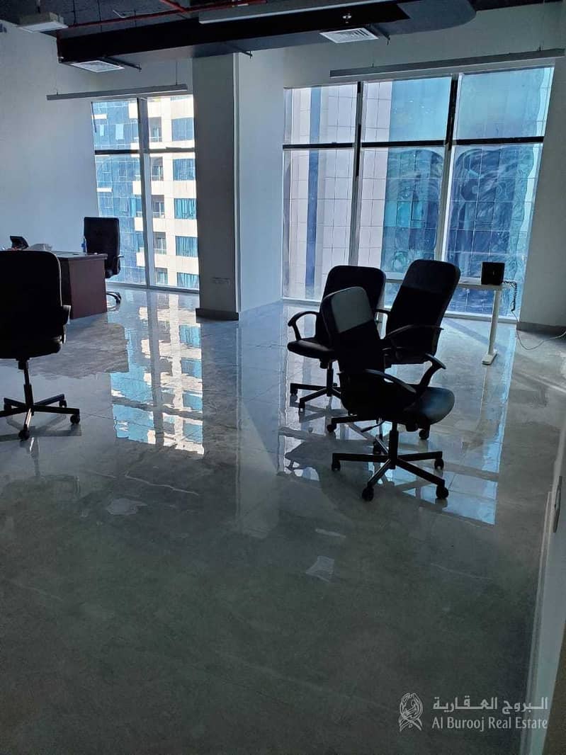 4 Fitted Office for Rent in Park Lane with Burj Khalifa View