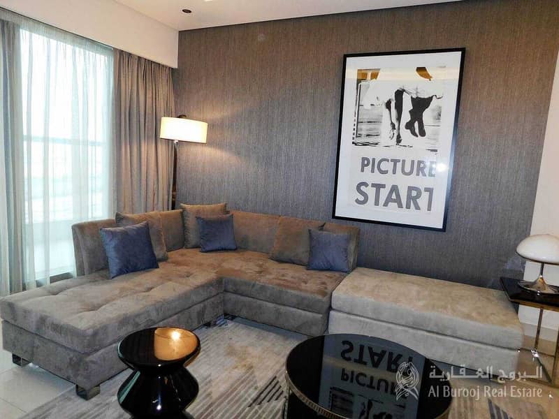 3 1 Bedroom| Fully Furnished| Paramount Tower| Burj View