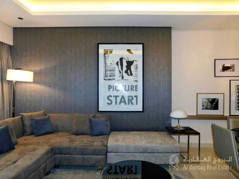 5 1 Bedroom| Fully Furnished| Paramount Tower| Burj View