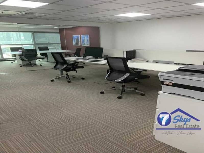 12 Fitted Office Space | 2 Partition | Binary Tower