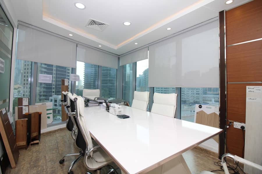 3 Fully Fitted Office |Glass Partitioned| Downtown View