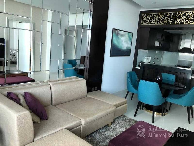 9 1 Bedroom| High Floor| Fully Furnished| Near Dubai Mall