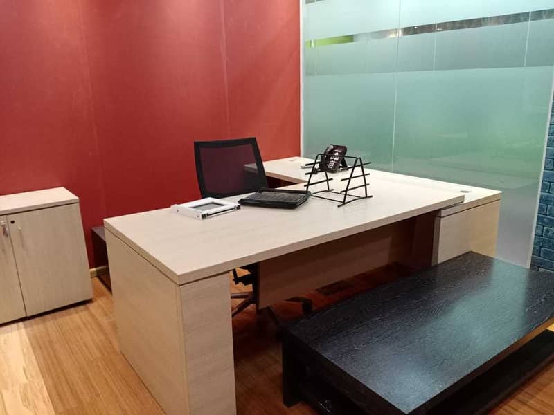 3 Beautifully Fitted Office with Partition l Ready To Move In