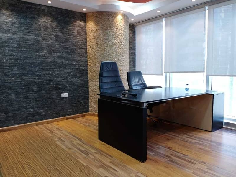 10 Beautifully Fitted Office with Partition l Ready To Move In