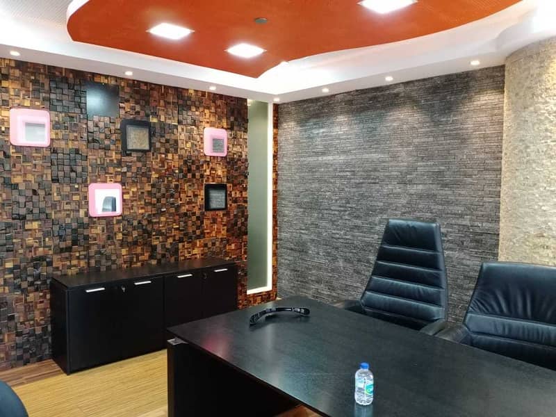 14 Beautifully Fitted Office with Partition l Ready To Move In