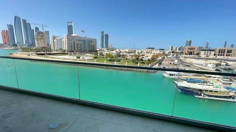 4 2 BEDS No Commission - Beautiful Water Views – Balcony – Amazing Amenities Facing Sea view and Emirates Palace