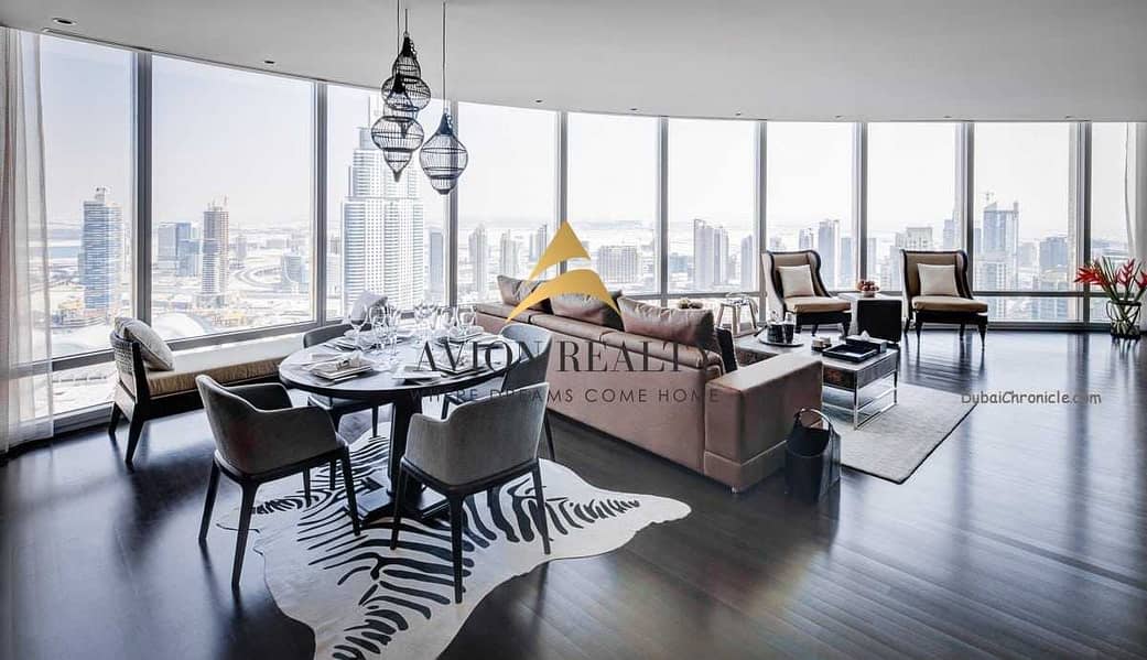 9 Exclusive: FULL FLOOR IN BURJ KHALIFA