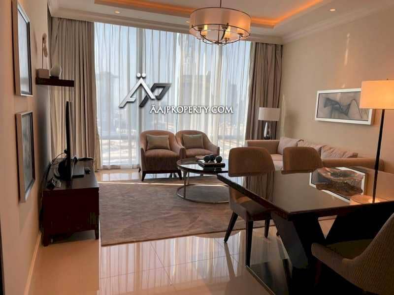 4 1BR|Luxury Serviced APT|Full Burj Khalifa View!