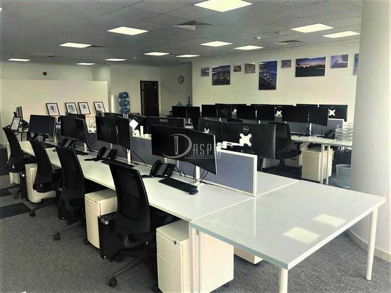 7 Spectacular View | Fully Fitted Office | Excellent Condition | Spacious Layout