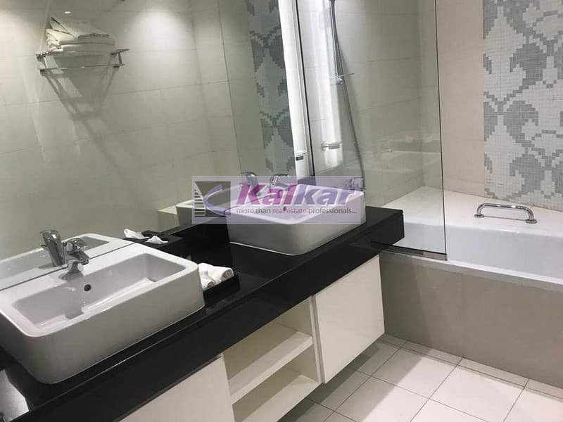 6 Luxurious and spacious | 1 Bedroom | mid floor | fully furnished | AED. 60 K