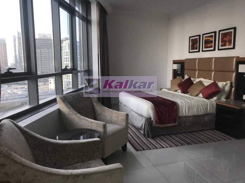 8 Luxurious and spacious | 1 Bedroom | mid floor | fully furnished | AED. 60 K