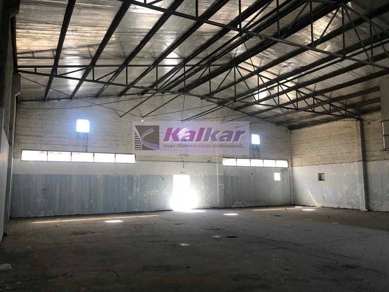 10 000 SQFT COMMERCIAL WAREHOUSE FOR INDUSTRIAL PURPOSE IN ALQUOZ 3 AED: 800