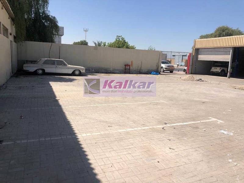 3 ! GOOD LOCATION ! 2000 SQFT OFFICE WITH 18000 SQFT INTER LOCKED LAND IN ALQUOZ AED: 230