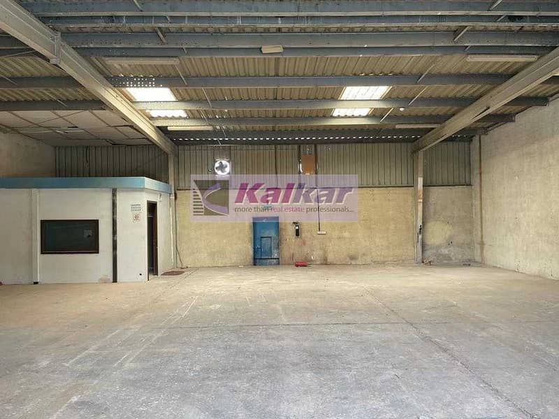 !! GOOD LOCATION COMMERCIAL WAREHOUSE IN ALQUOZ AED: 75K !!