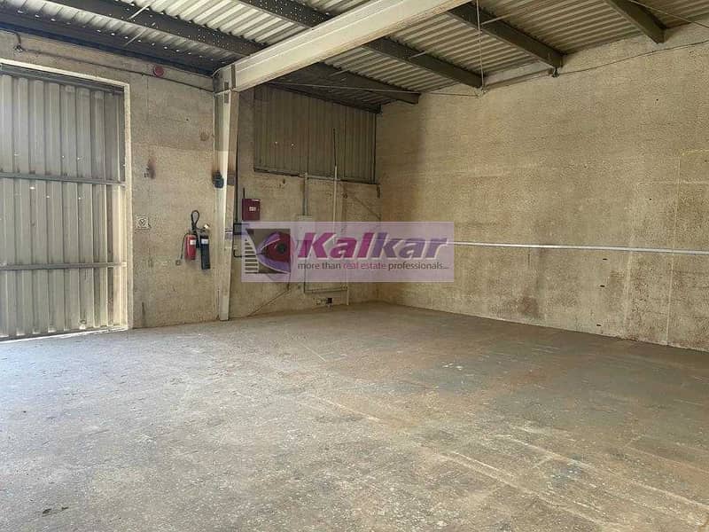 3 !! GOOD LOCATION COMMERCIAL WAREHOUSE IN ALQUOZ AED: 75K !!