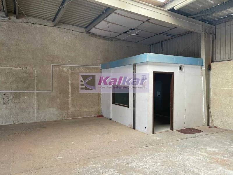 6 !! GOOD LOCATION COMMERCIAL WAREHOUSE IN ALQUOZ AED: 75K !!